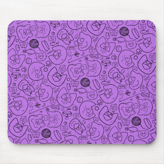 Mousepad Catastrophe mousepad, lilac (Frente)
