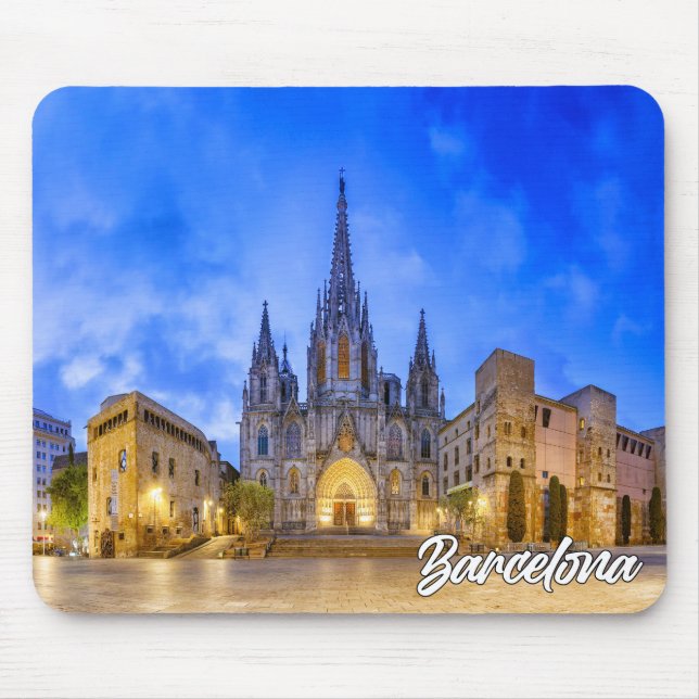 Mousepad Catedral de Barcelona, Espanha (Frente)