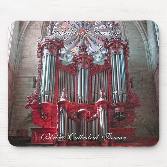 Mousepad Catedral de Beziers - Voos da Fantasia (Frente)