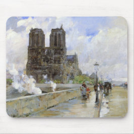 Mousepad Catedral de Notre Dame (Paris, França) (Arte Vinta