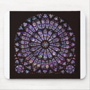 Mousepad Catedral de Notre Dame, Rosa de Paris