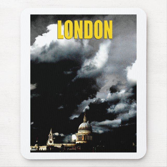 Mousepad Catedral de Paul, Rua de Tempestade (Frente)