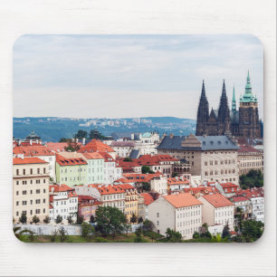 Mousepad Catedral de São Vito e Paisagem Urbana de Praga -