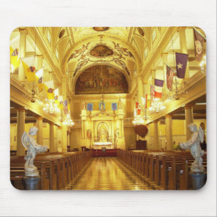Mousepad Catedral de St Louis (interior), Nova Orleães, LA