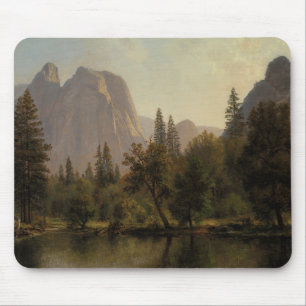 Mousepad Catedral Rochas, Vale Yosemite Albert Bierstadt