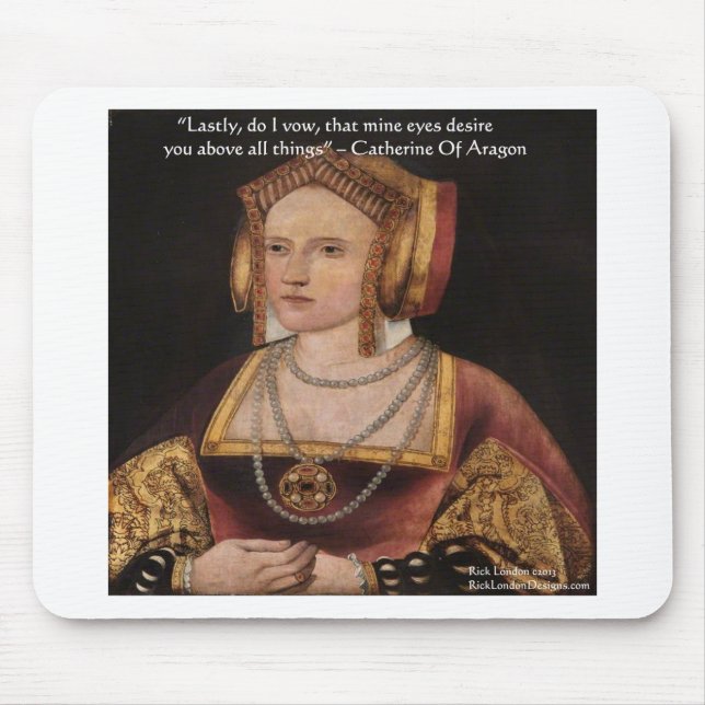 Mousepad Catherine Of Aragon Love Cote Dons & Cards (Frente)