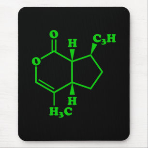 Mousepad Catnip Nepetalactona Fórmula Química Molecular