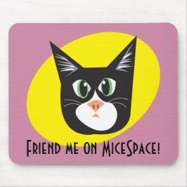 Mousepad Cats & Dogs_Furry Faces_Friend Me!