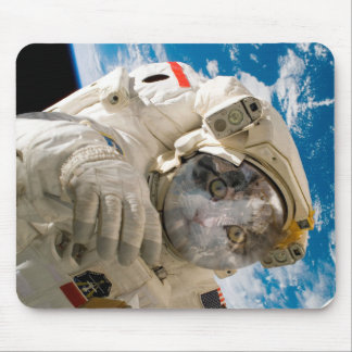 Mousepad Catstronaut, astronauta, esteira do rato