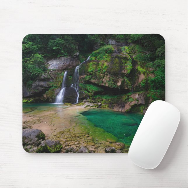 Mousepad Caudal imponente de Virje, Poster da Eslovênia (Com mouse)