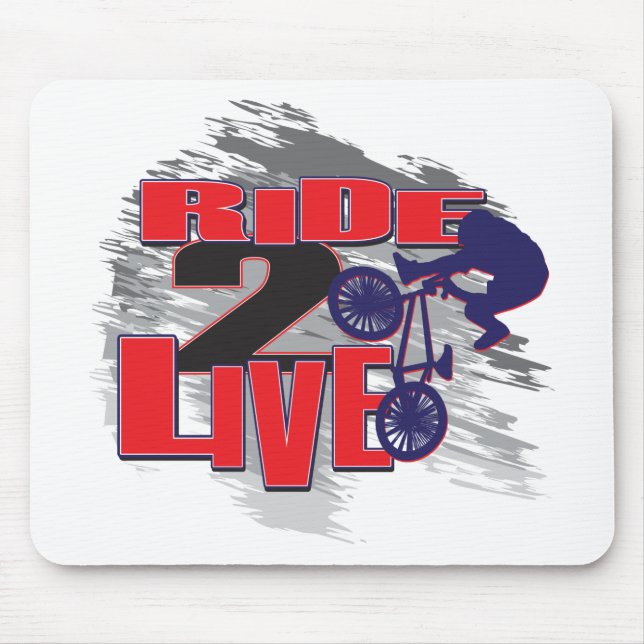 Mousepad Cavaleiro BMX ao Vivo da Ocular 2 (Frente)