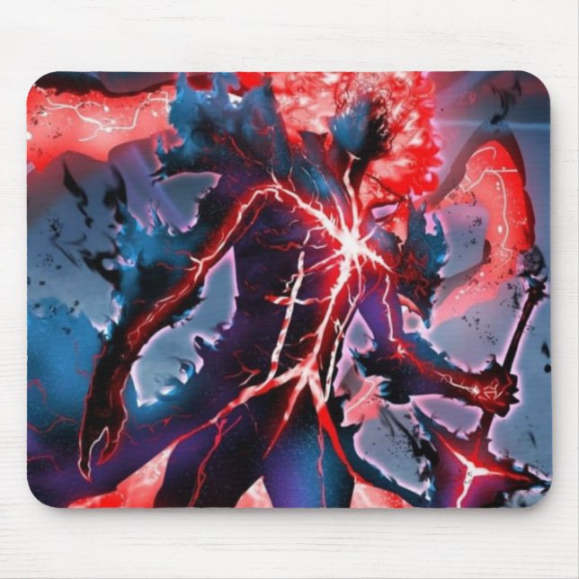 Mousepad cavaleiro de cinzas  (Frente)