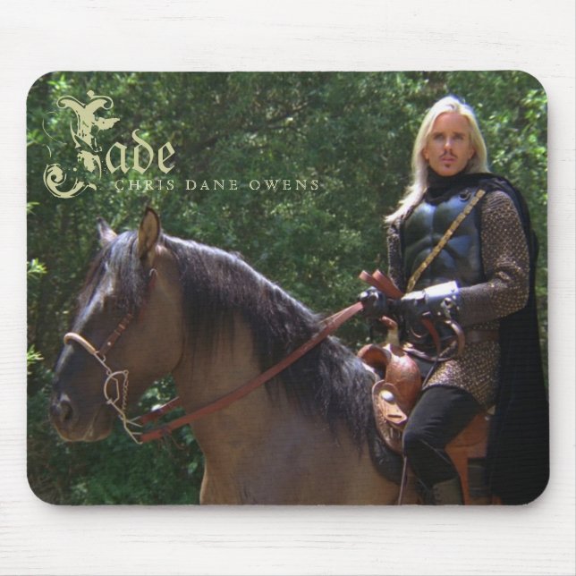 Mousepad CAVALEIRO do JADE - tapete do rato (Frente)