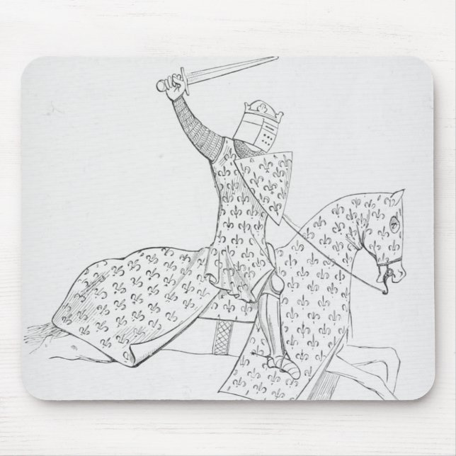 Mousepad Cavaleiro Francês (Frente)