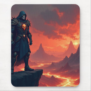 Mousepad Cavaleiro Negro da Chama