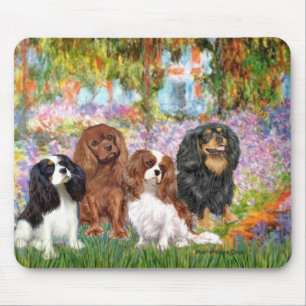Mousepad Cavaleiros (4) - no Jardim de Monet