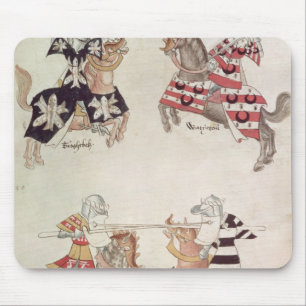 Mousepad Cavaleiros Jousting, de Livro do senhor Thomas