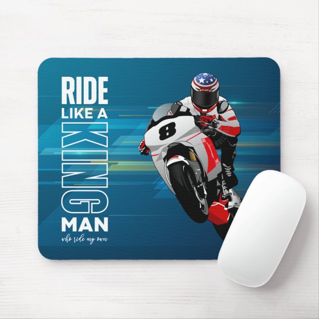 Mousepad Cavalgue Como um Rei | (Com mouse)