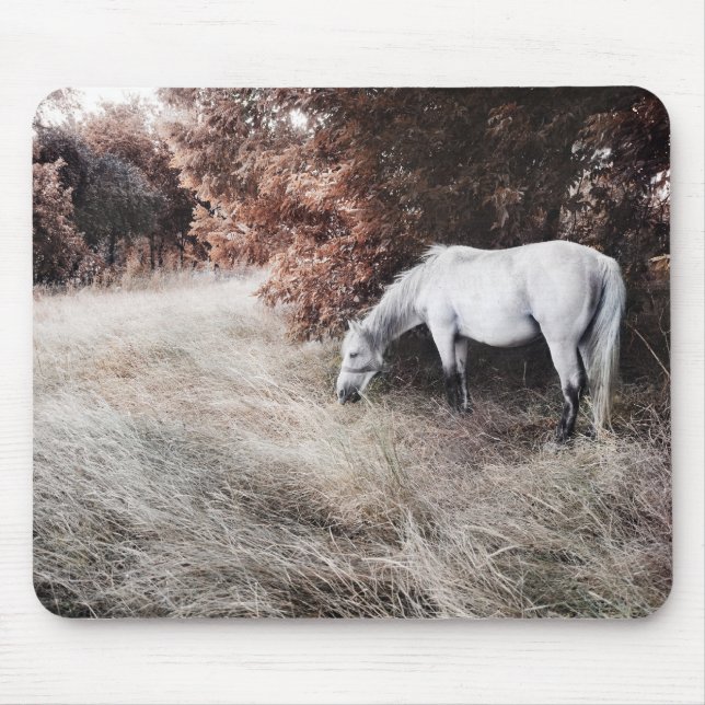 Mousepad Cavalo Branco (Frente)