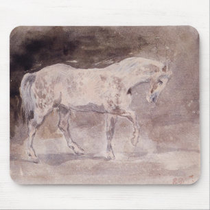 Mousepad Cavalo Branco (por Eugene Delacroix)