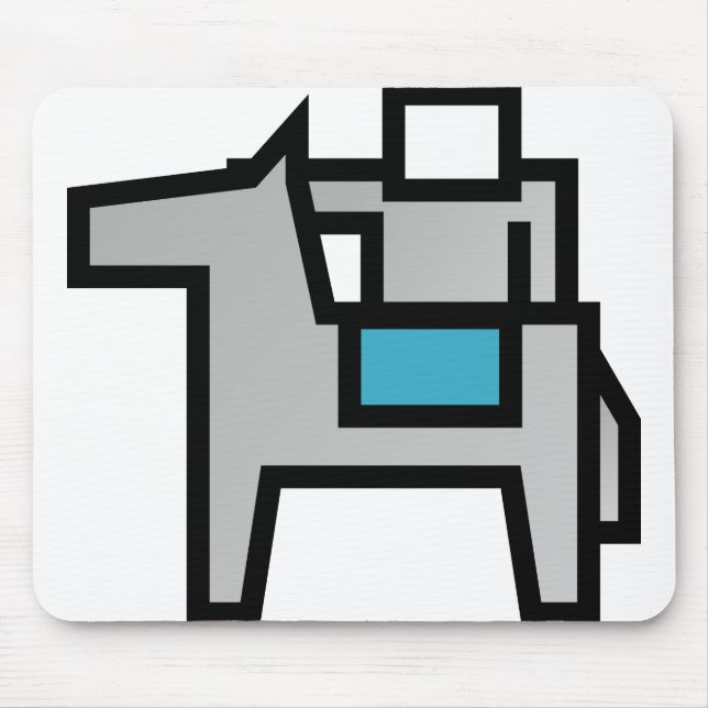 Mousepad Cavalo Cavaleiro 2 (Frente)