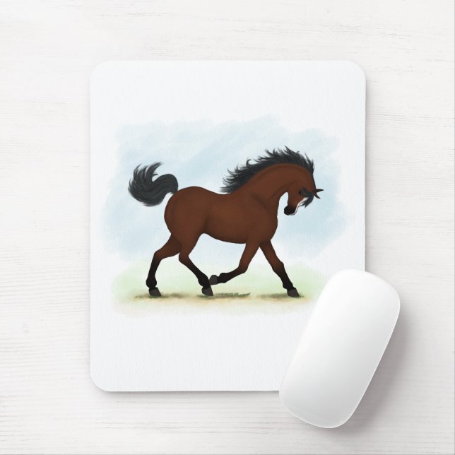 Mousepad Cavalo de Baía com Blaze (Com mouse)