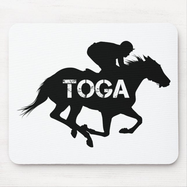 Mousepad Cavalo de competência de Saratoga Springs (Frente)