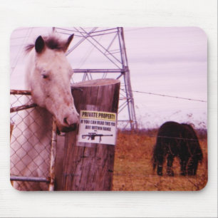 Mousepad Cavalo de lavanda de Propriedade Privada
