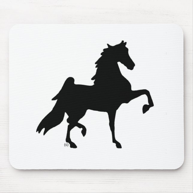 Mousepad Cavalo de Saddlebred do americano (Frente)