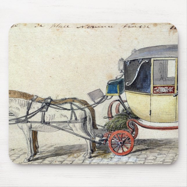 Mousepad Cavalo e carruagem, 1825 (Frente)