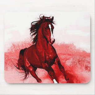 Mousepad Cavalo em Execução