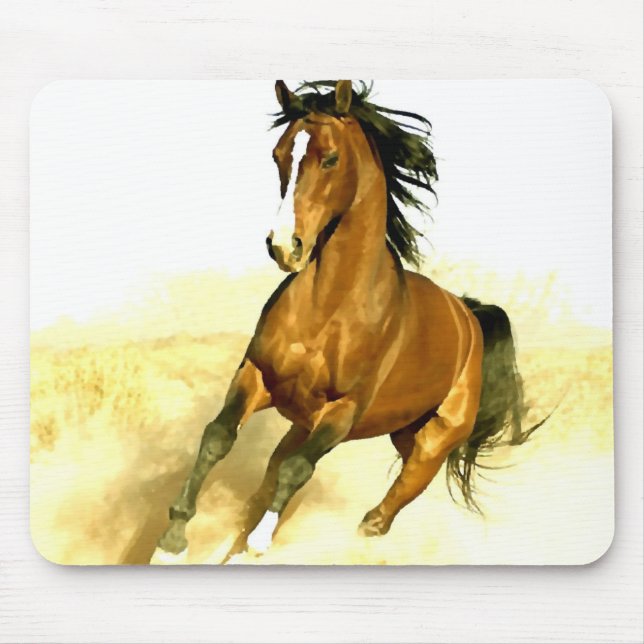 Mousepad Cavalo em Execução (Frente)