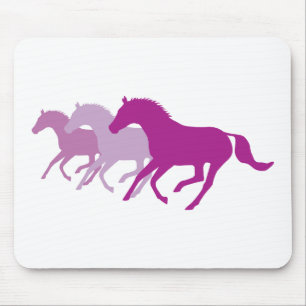 Mousepad Cavalo em Execução (Roxo)