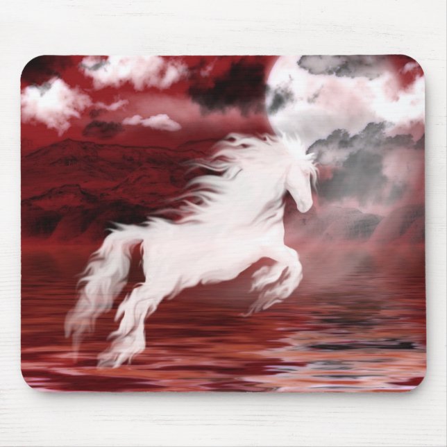 Mousepad Cavalo fantasma (Frente)