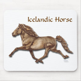 Mousepad Cavalo Islandês de Bronze
