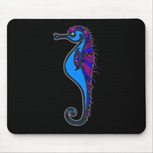 Mousepad Cavalo-marinho engraçado