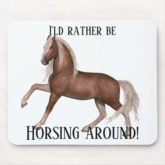 Mousepad Cavalo Por Aí (Frente)