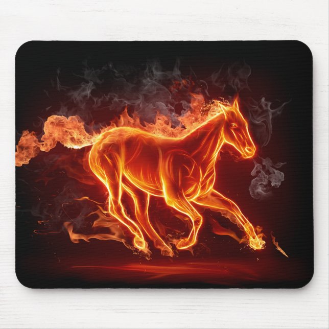 Mousepad Cavalo queimado (Frente)