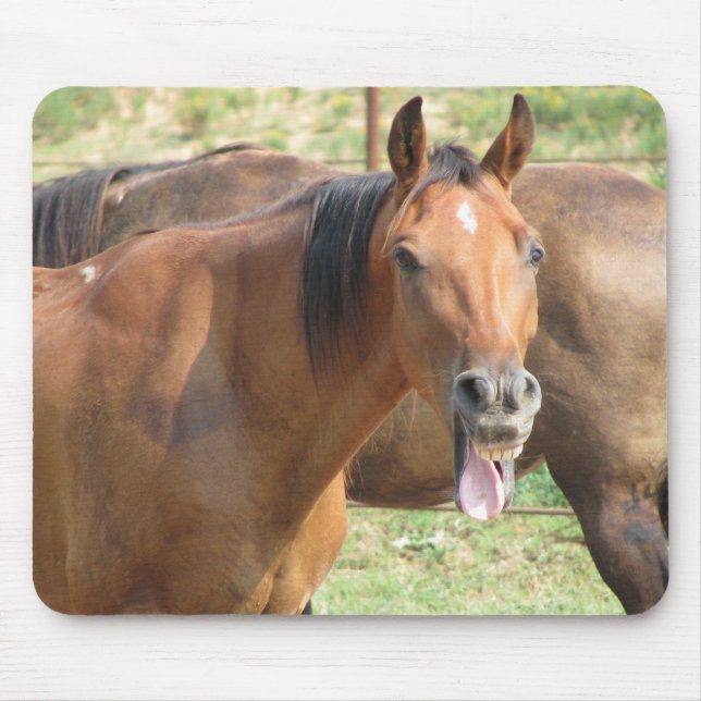 Mousepad Cavalo Rindo (Frente)