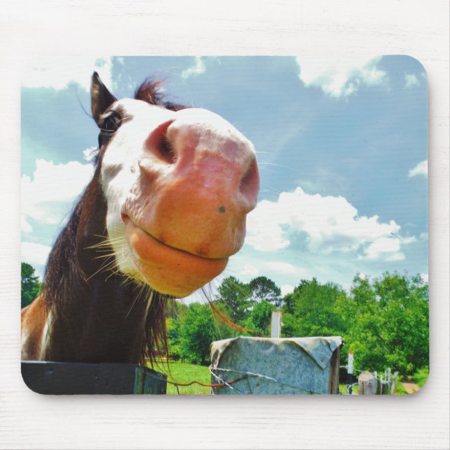 Mousepad Cavalo Sorridente (Frente)