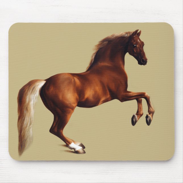 Mousepad Cavalo Whistlejacket por George Stubbs (Frente)