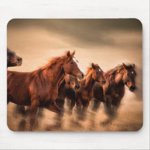 Mousepad Cavalos Correndo