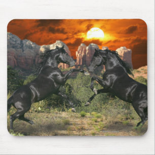 Mousepad Cavalos da fantasia: Magia negra