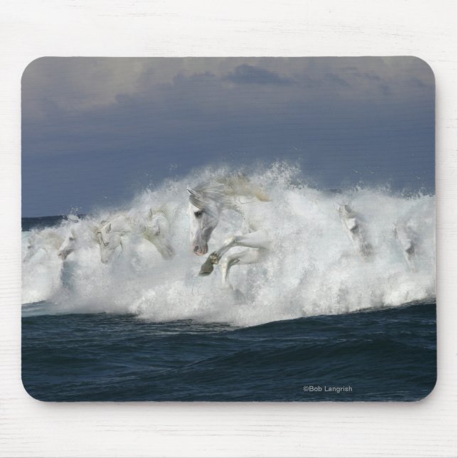 Mousepad Cavalos da fantasia: Mar (Frente)