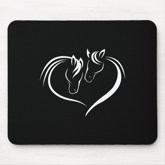 Mousepad Cavalos de Amor (Frente)