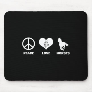 Mousepad Cavalos de Paz Equestres Cavaleiros Equestres