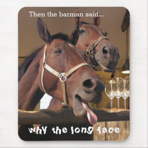 Mousepad Cavalos engraçados