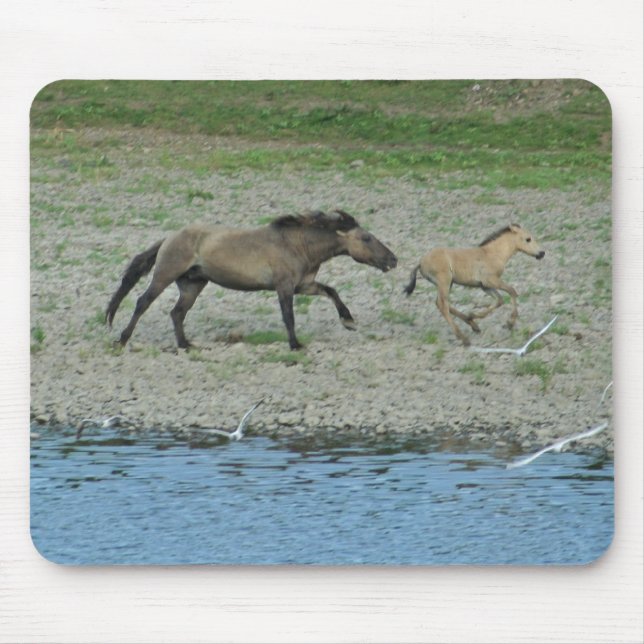 Mousepad cavalos running (Frente)