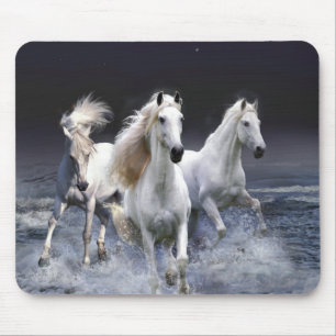 Mousepad Cavalos travesseiros decorativos