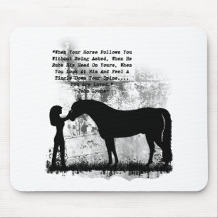 Mousepad Cavalos você é amado